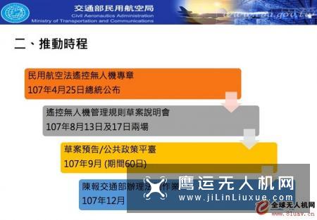 台湾无人机监管 放宽 2kg 以下不必考照 相关法草案出炉